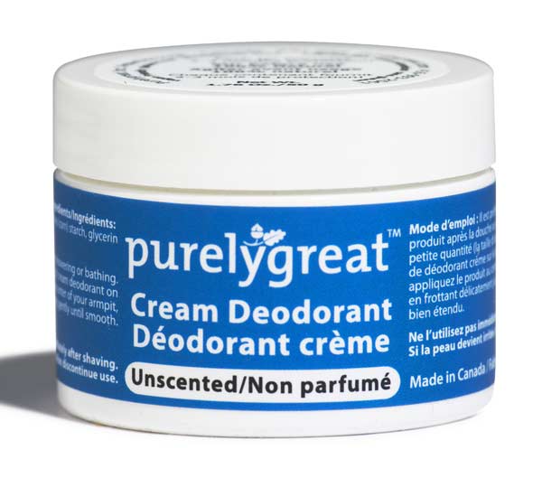 Purelygreat Cream Deodorant - Unscented 