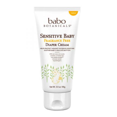 Babo Botanicals Sensitive Baby Fragrance Free Diaper Cream (2018 formulation)
